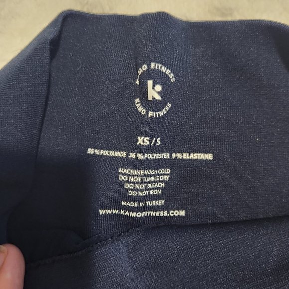 Kamo Fitness Dawn Seamless Leggings - Navy - Picture 2 of 3